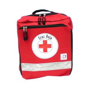 Red Cross Mountain Backpack First Aid Kit With Shield